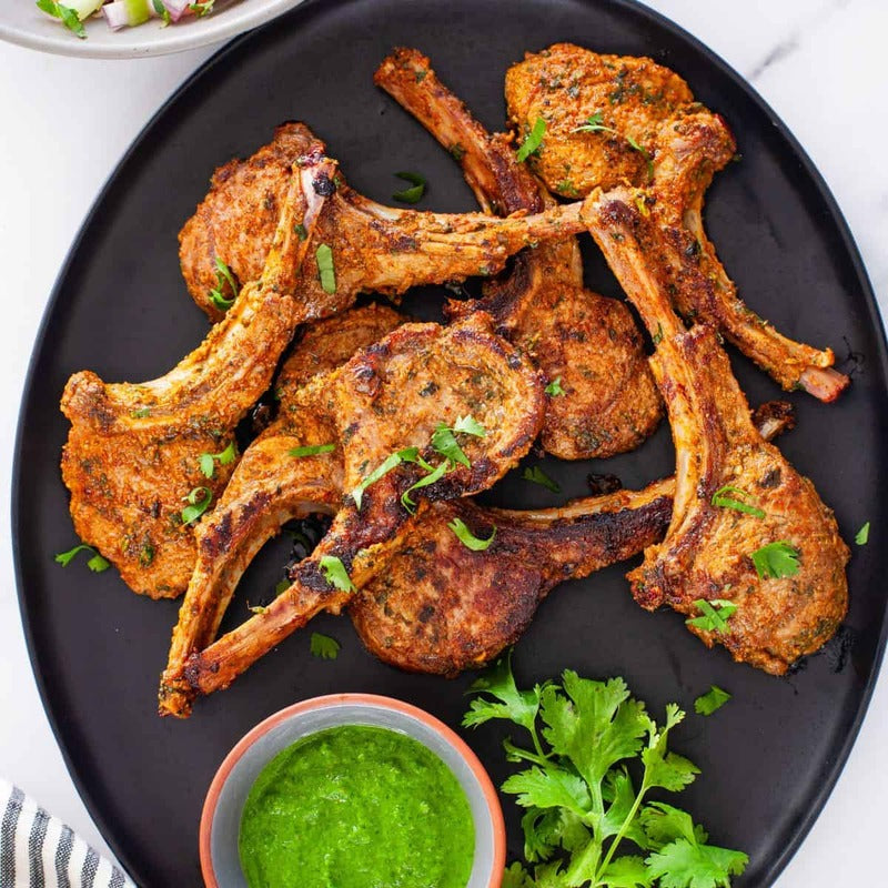 Halal Marinated Lamb Chops