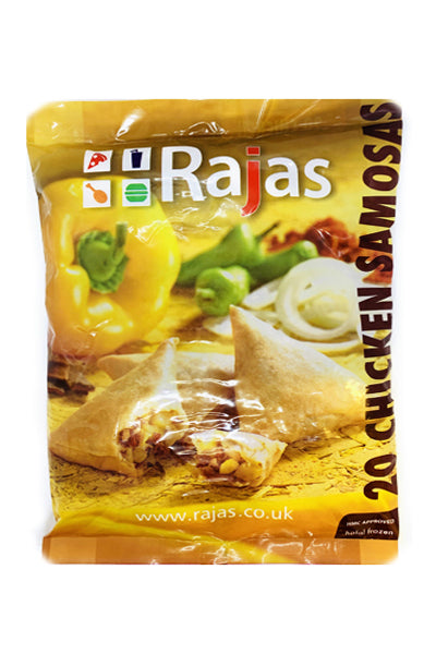 Raja's 20 Chicken Samosas - DesiMe
