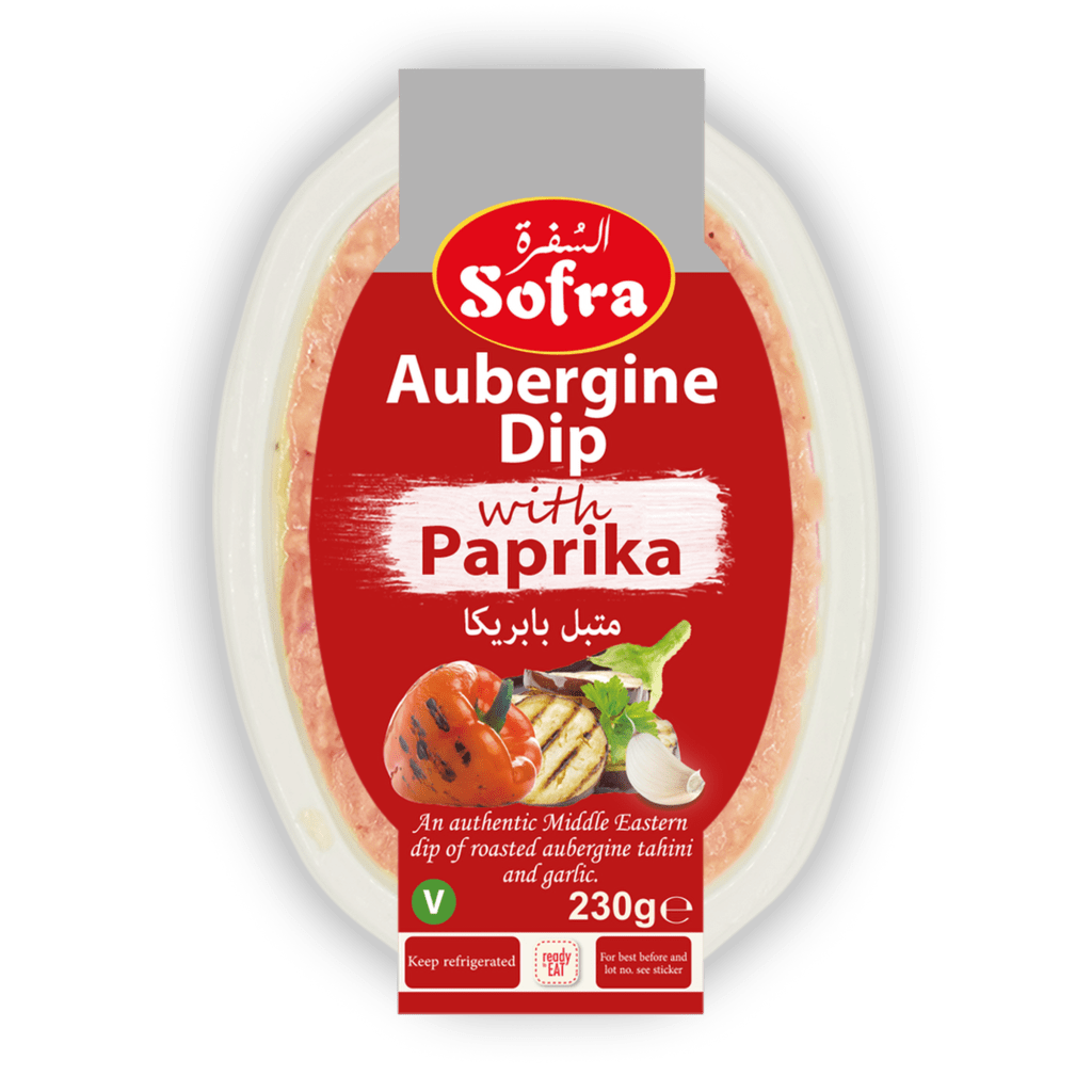 Sofra Aubergine Dip with Paprika 220g - DesiMe