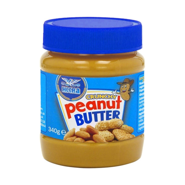 Heera Crunchy Peanut Butter 340g - DesiMe