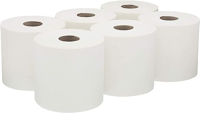 White Single Large Kitchen Roll
