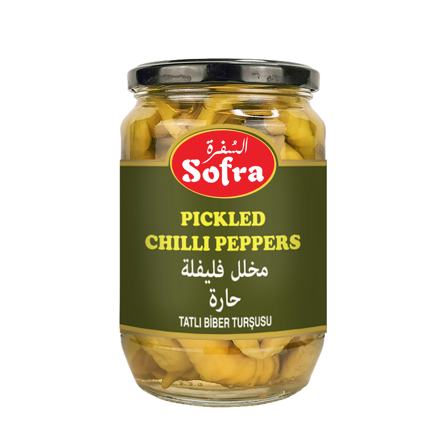 Sofra Pickled Chilli Peppers 640G - DesiMe