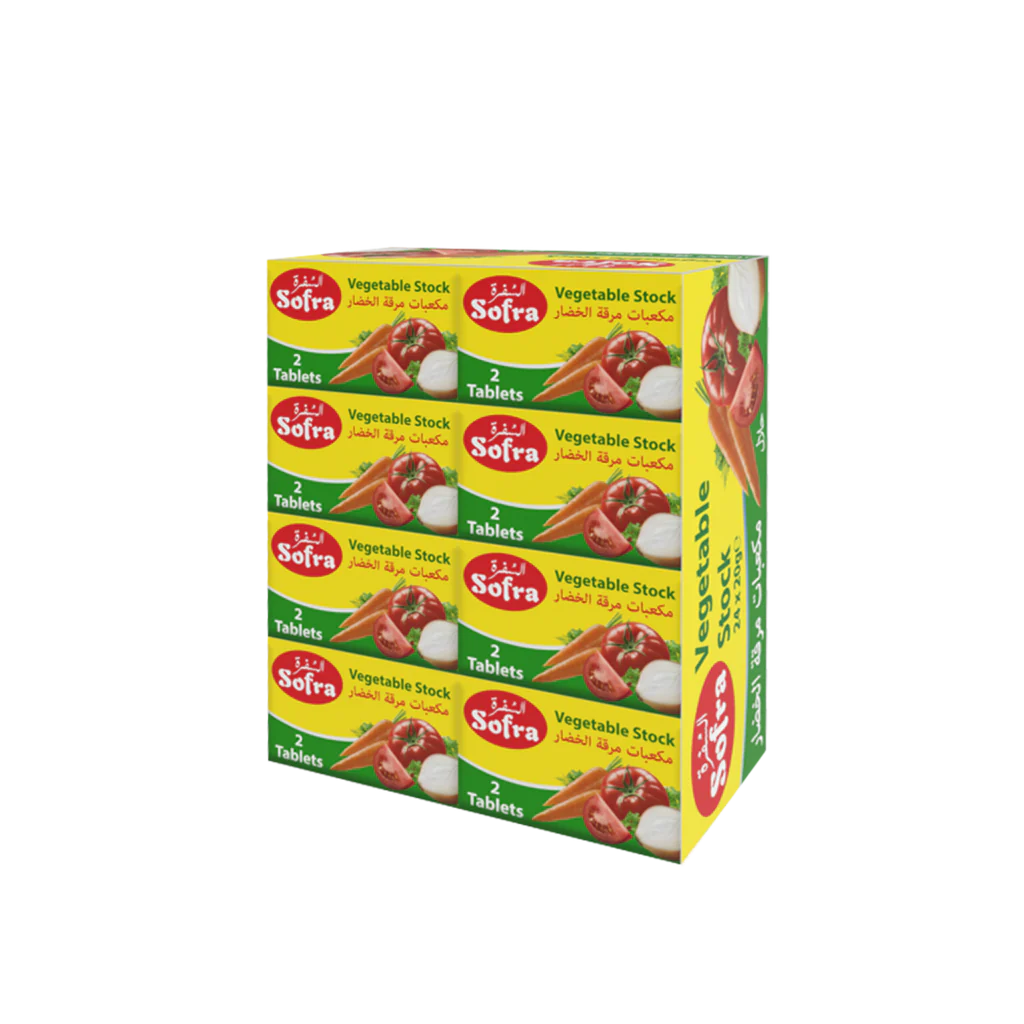 Sofra Vegetables Cubes 24x2 Cubes - DesiMe