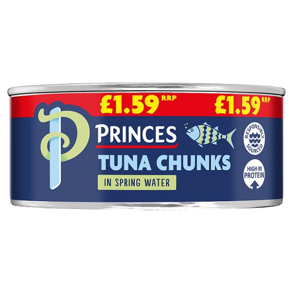 Princes Tuna Chunks in Spring Water 145g - DesiMe