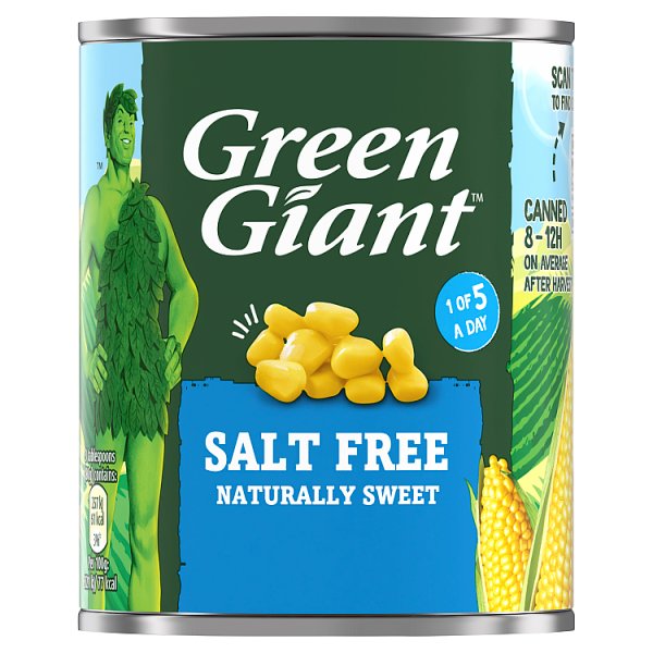 Green Giant Salt Free Sweetcorn 198g - DesiMe