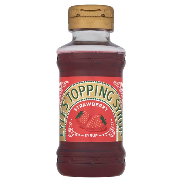 Tate Lyle's Topping Syrup Strawberry 325g - DesiMe