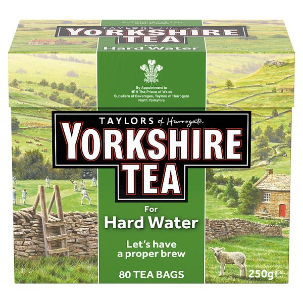 Yorkshire Tea Hard Water 80TB - DesiMe