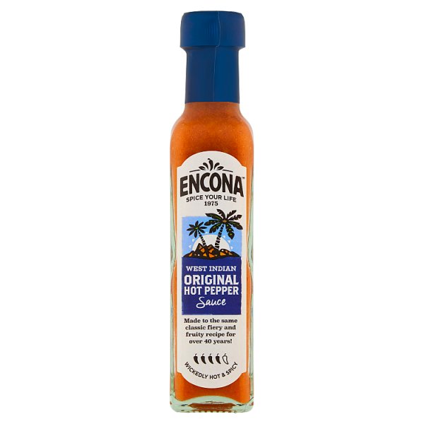 Encona West Indian Original Hot Pepper Sauce 142ml - DesiMe