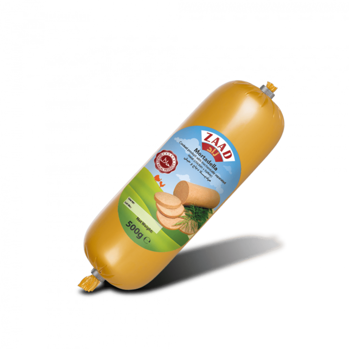 Zaad Mortadella (Sausage) Chicken 500g - DesiMe
