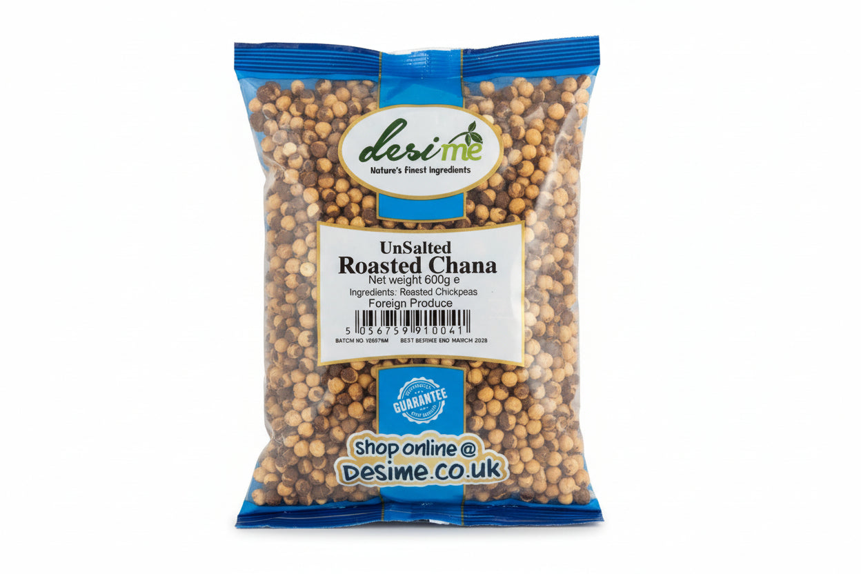 DesiMe UnSalted Roasted Chana 600g