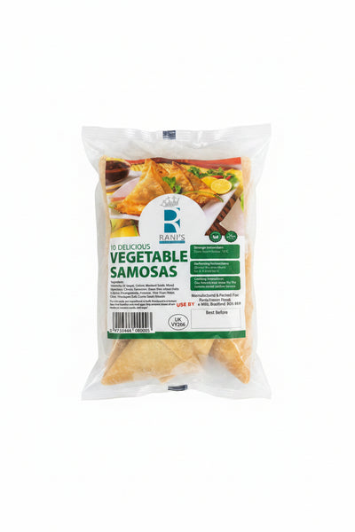 Rani's 10 Vegetable Samosas