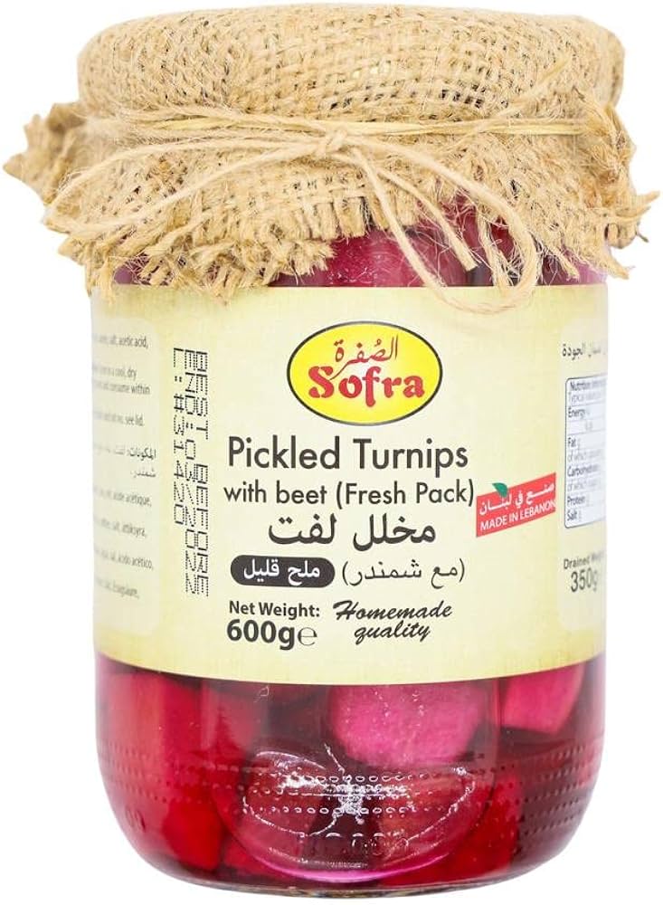 Sofra Pickled Turnips 600g - DesiMe