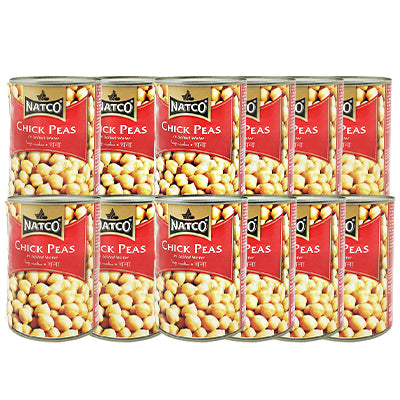 Natco Chick Peas 12x400g - DesiMe