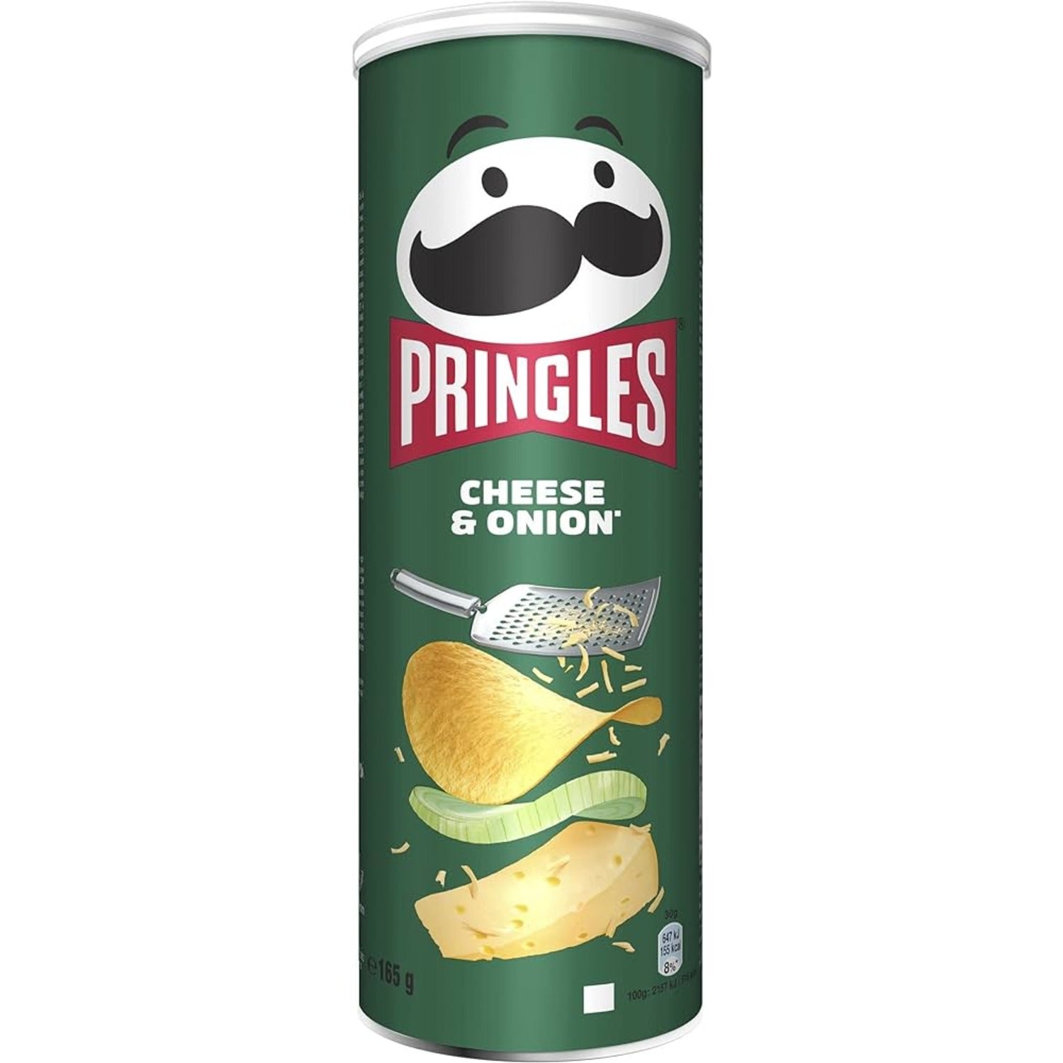 Pringles Cheese & Onion Flavour Crisps 165g - DesiMe