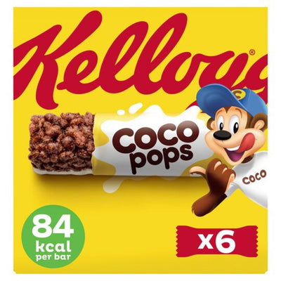 Kellogg's Coco Pops Cereal Bar 6 X 20G