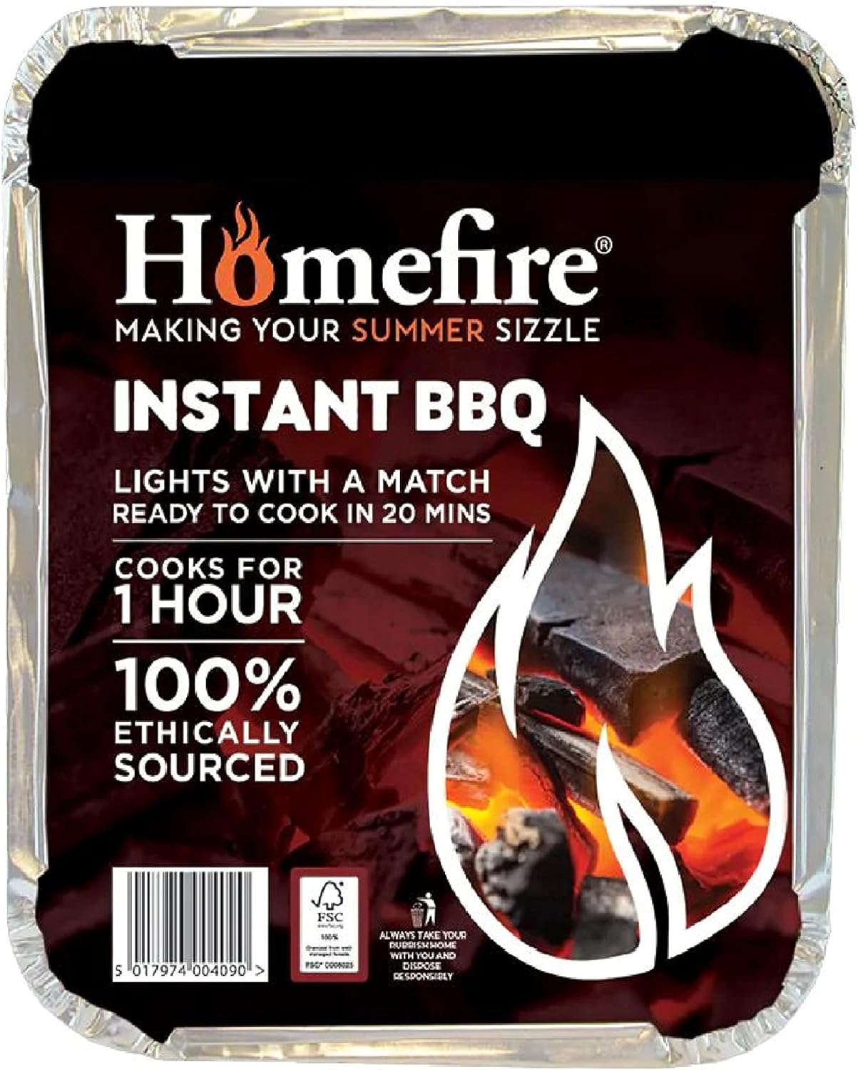 Homefire Instant BBQ (Small Tray)