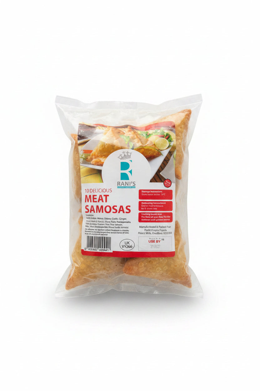 Rani's 10 Meat Samosas