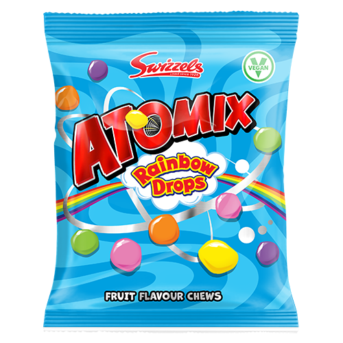 Swizzels Atomix Rainbow Drops 100g