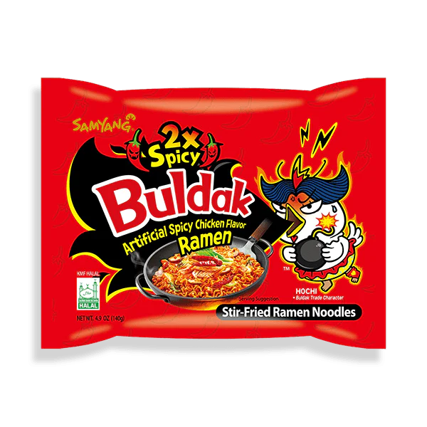 Samyang Buldak Ramen Hot Spicy Chicken Flavour Noodle 1 Pack - DesiMe