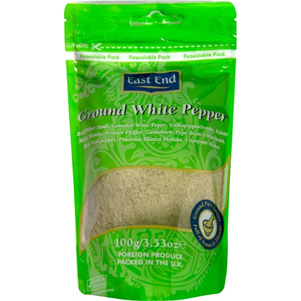 East End Ground White Pepper 100g - DesiMe