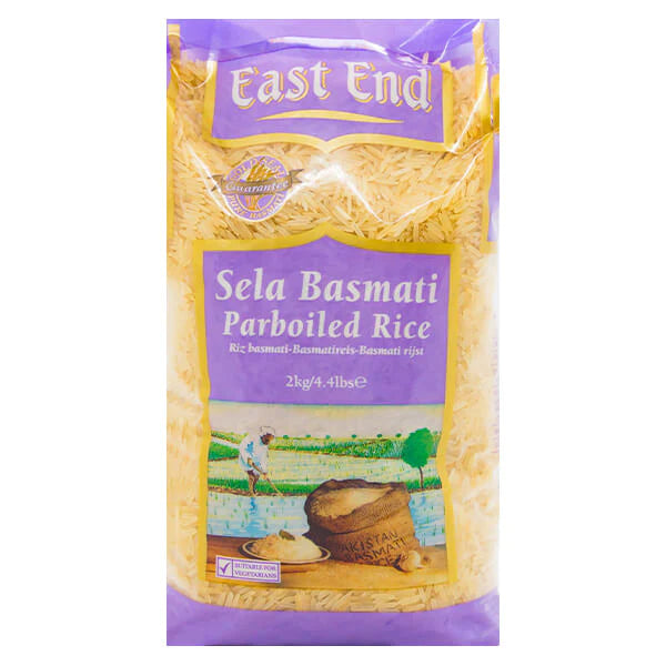 East End Sela Basmati Parboiled Rice 2kg - DesiMe
