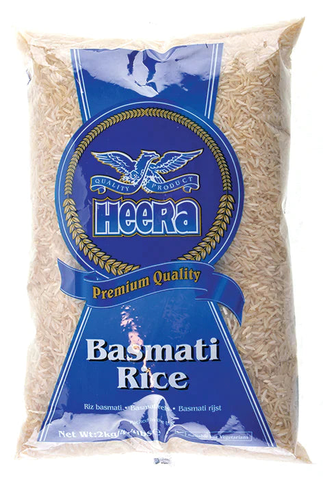 Heera Basmati Rice 2kg - DesiMe
