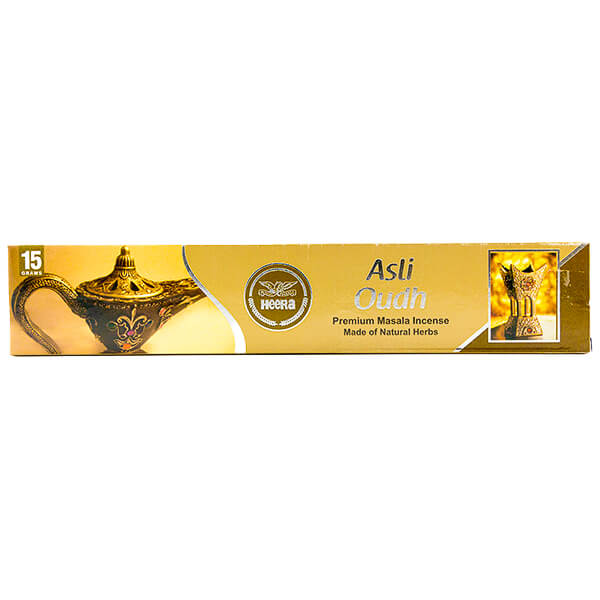 Heera Asli Oudh Incense Sticks 15g - DesiMe