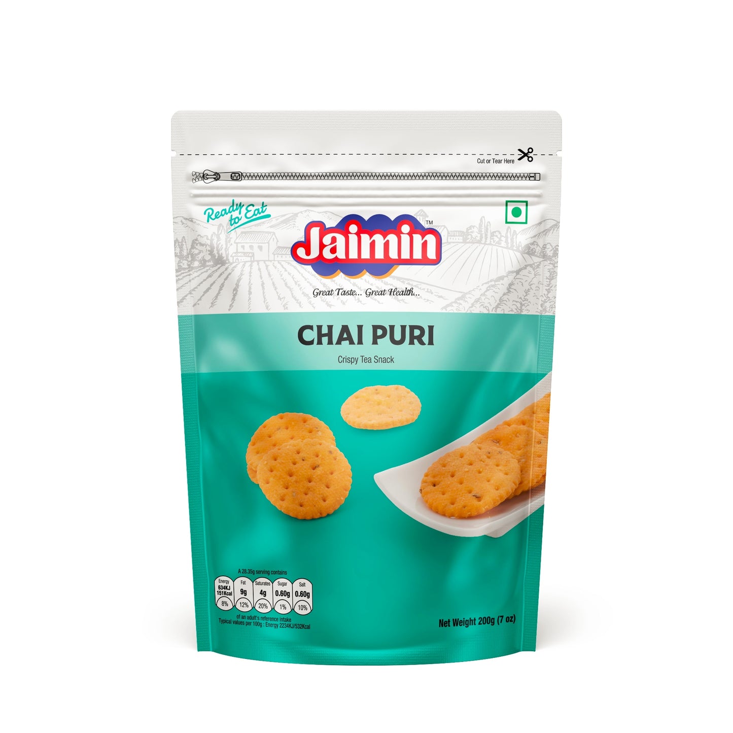 Jaimin Chai Puri 200g - DesiMe