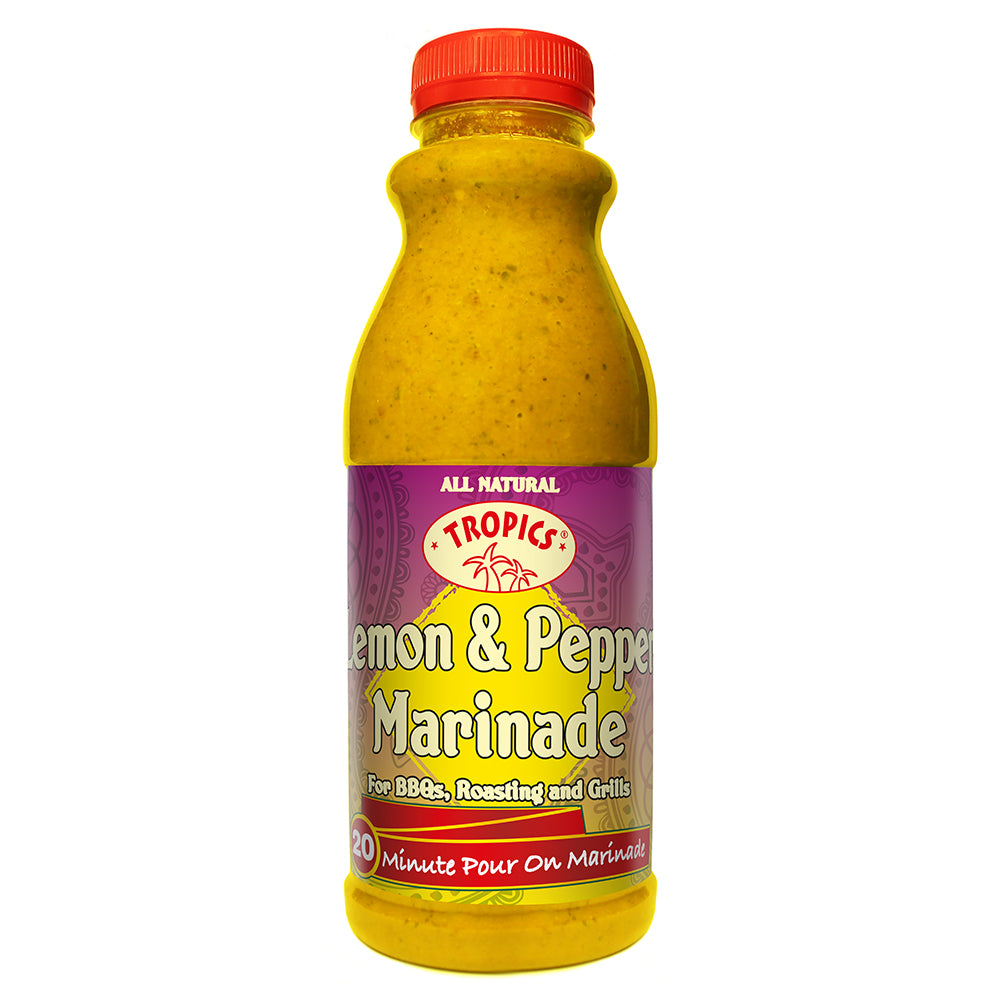 Tropics Lemon and Pepper Marinade 500ml - DesiMe