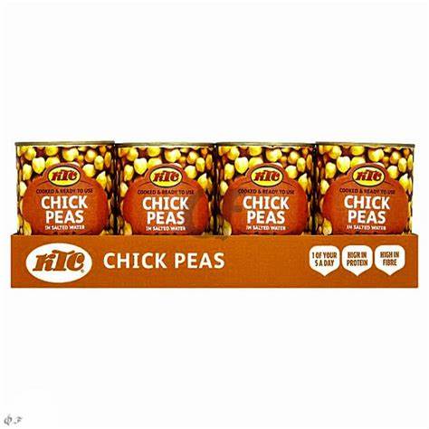 KTC Chick Peas Case 12x400g - DesiMe