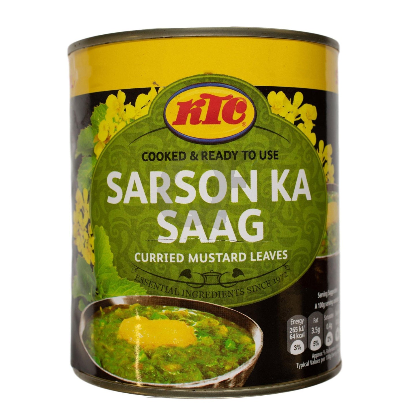 KTC Sarson Ka Saag 800g - DesiMe