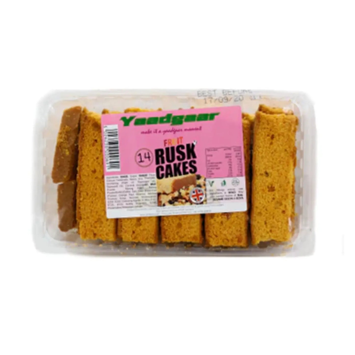 Yaadgaar Fruit Cake Rusks 340g - DesiMe