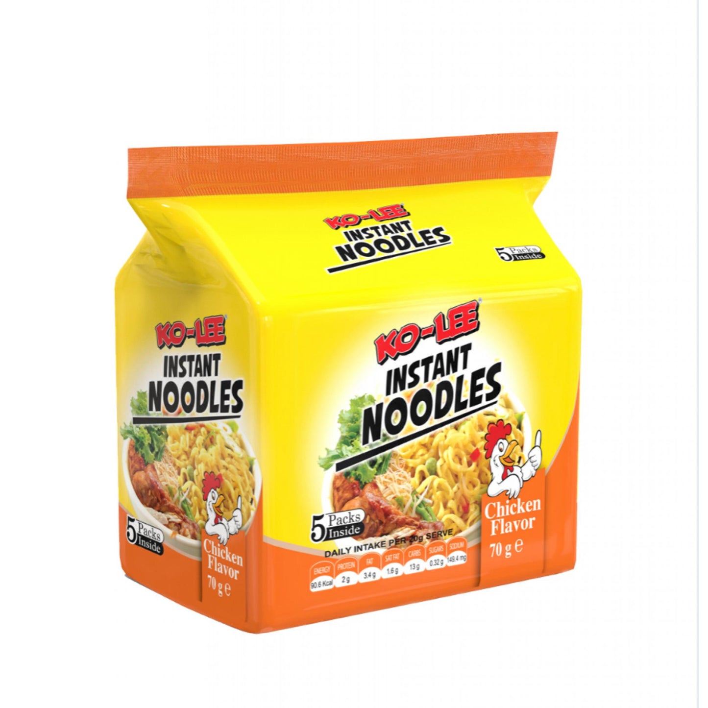 Ko-Lee Chicken Flavour Noodles 5pk 350G - DesiMe