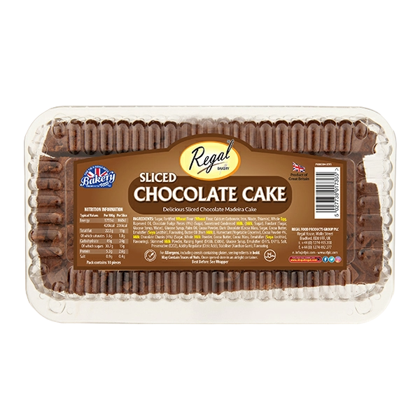 Regal Sliced Chocolate Cake 450g - DesiMe
