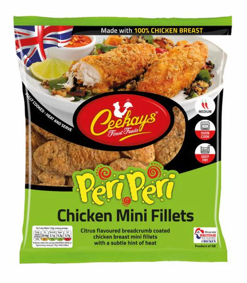 Ceekays Peri Peri Chicken Mini Fillets 500g - DesiMe