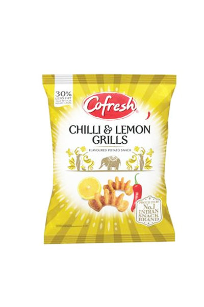 Cofresh Chilli & Lemon Flavour Potato Grills 80g - DesiMe