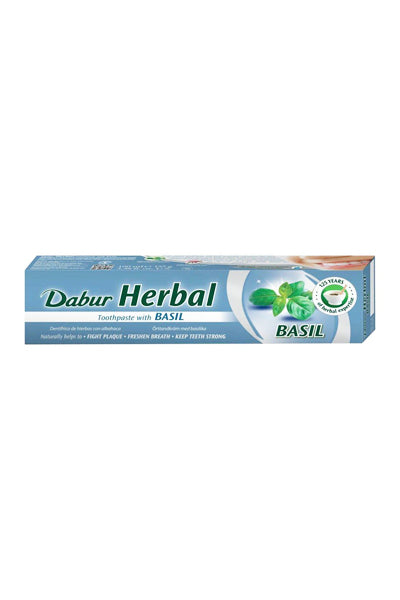 Dabur Herbal Imperial Basil Toothpaste 100ml - DesiMe