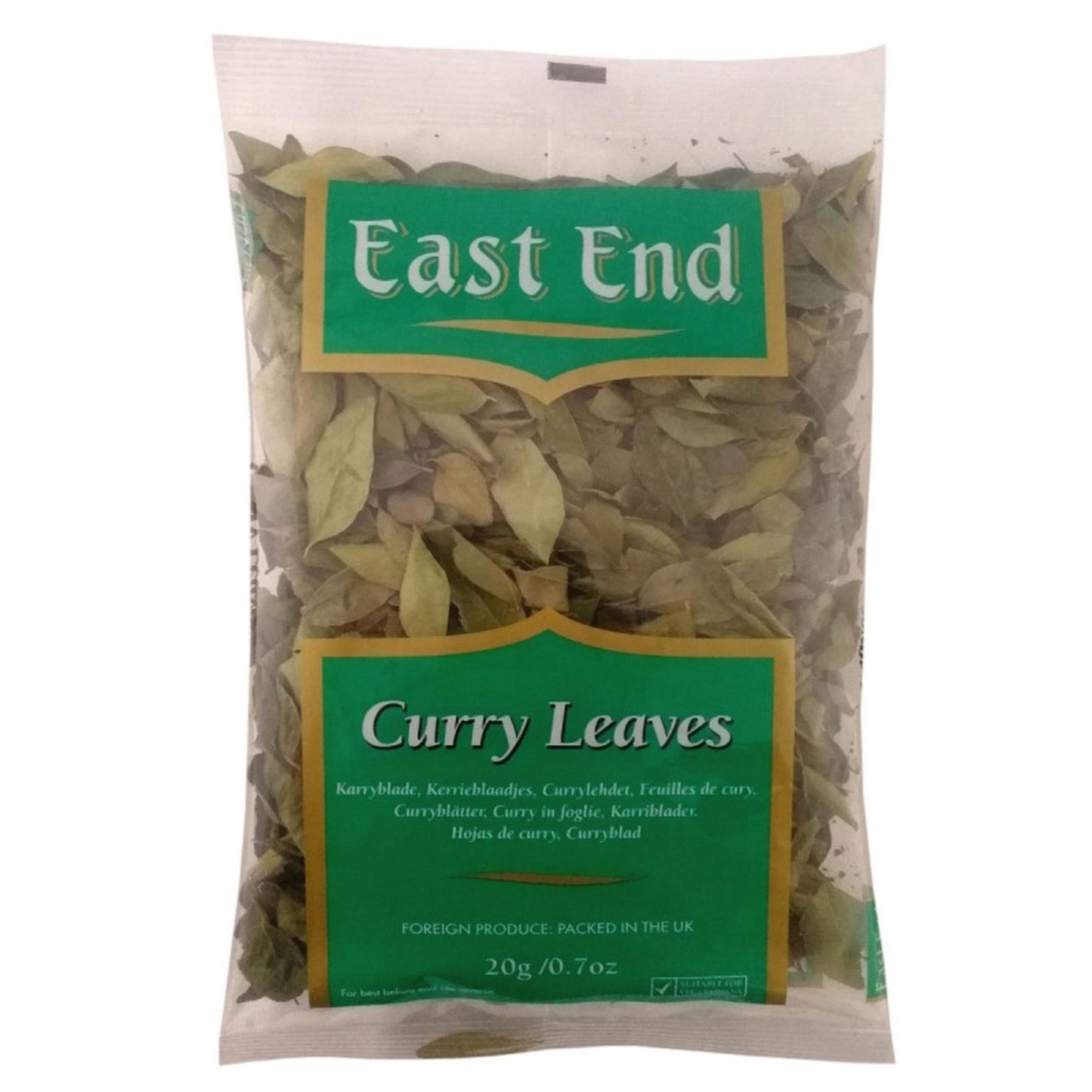 East End Curry Leaves 20g - DesiMe