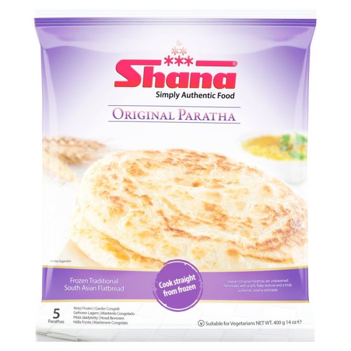 Shana Original Parathas 5pk 400g - DesiMe