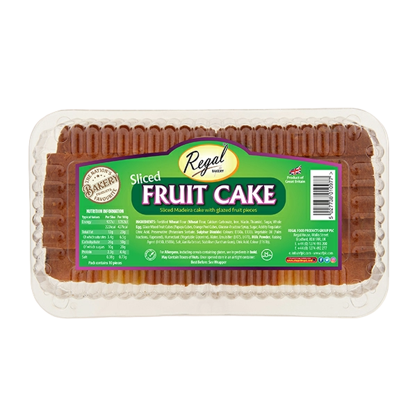 Regal Sliced Fruit Cake 450g - DesiMe