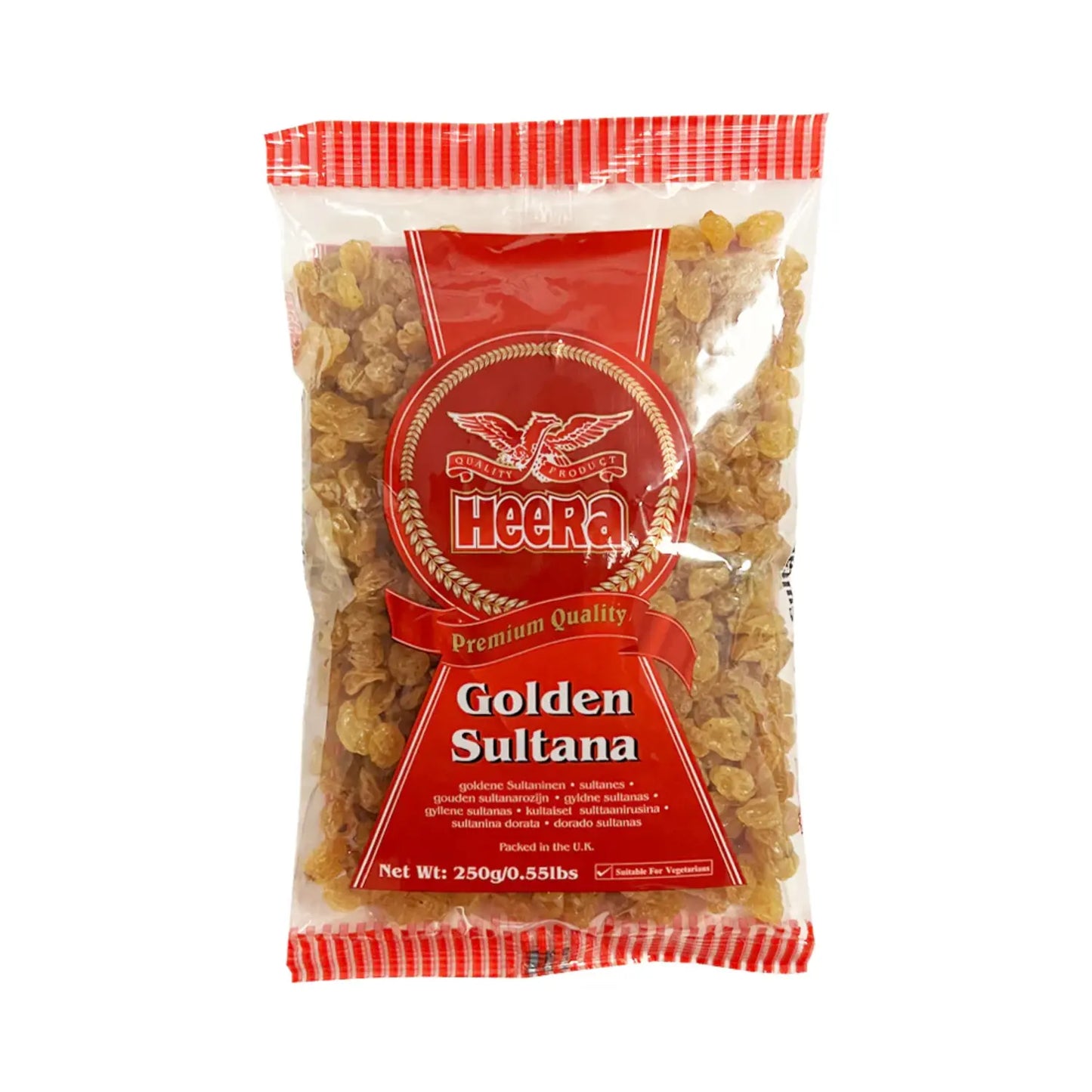 Heera Golden Sultana (Raisins) 250g - DesiMe