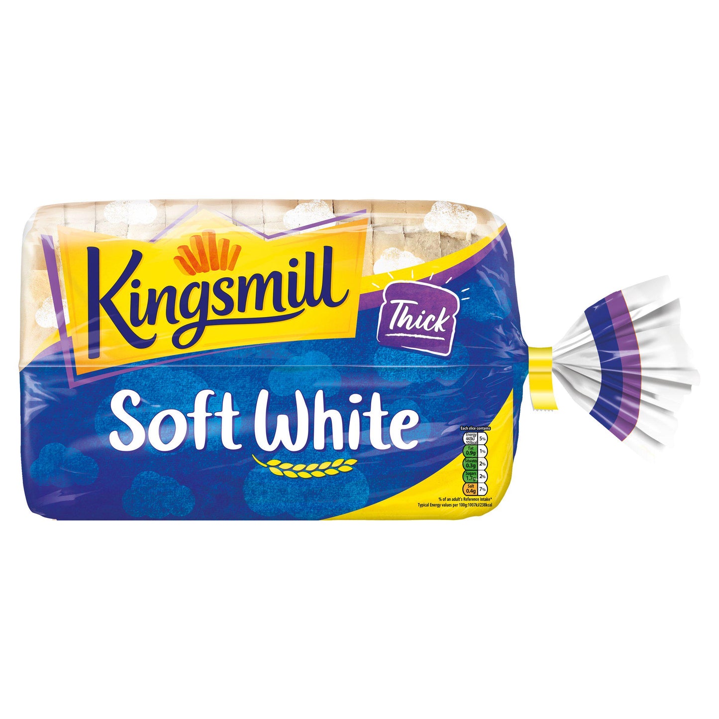 Kingsmill Soft White Medium Bread 800g - DesiMe