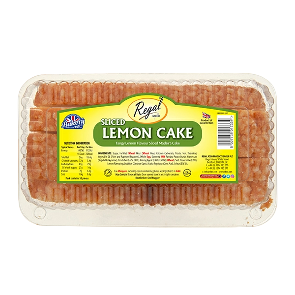 Regal Sliced Lemon Cake 450g - DesiMe