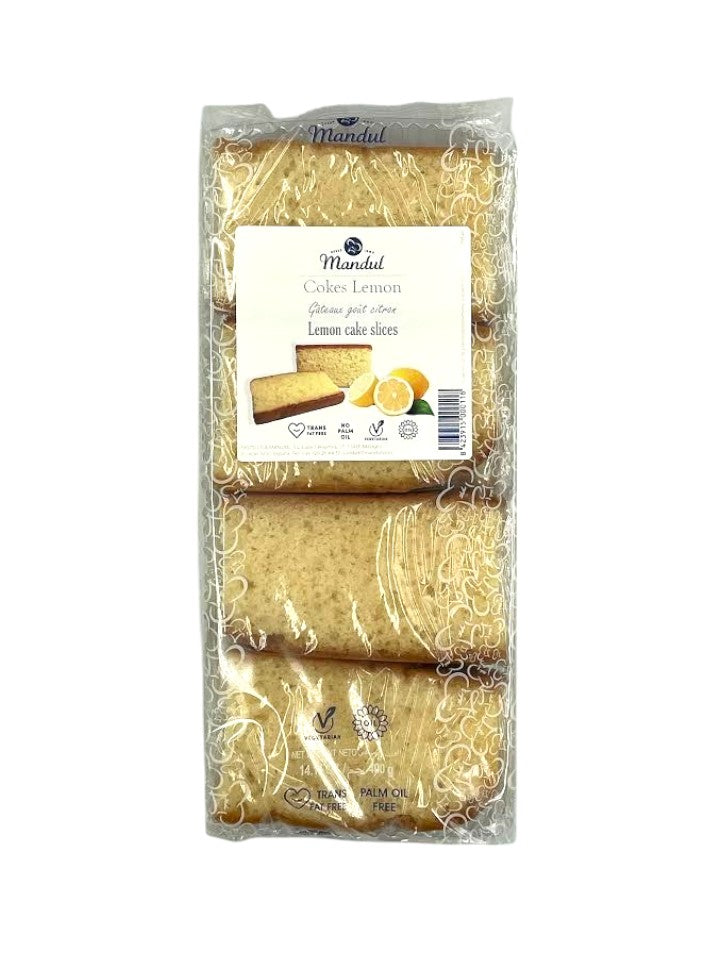 Mandul Lemon Cake Slices 400g - DesiMe
