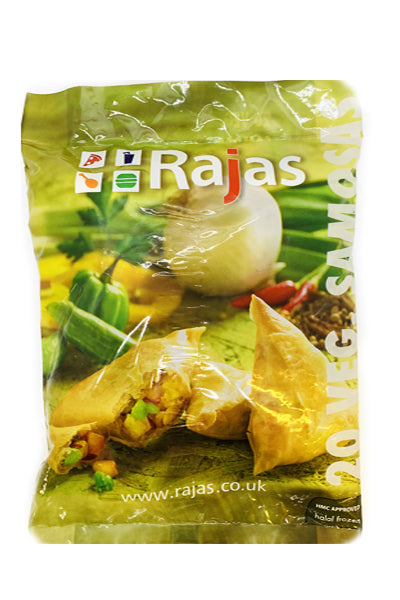 Raja's 20 Vegetable Samosas - DesiMe