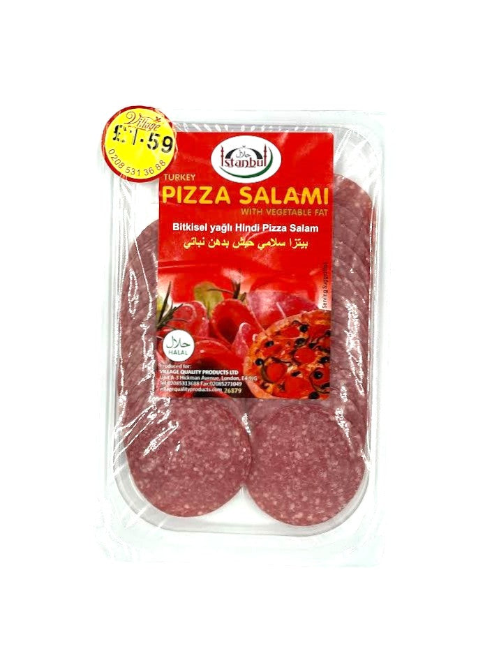Istanbul Pizza Salami with Vegetable Fat 100g - DesiMe