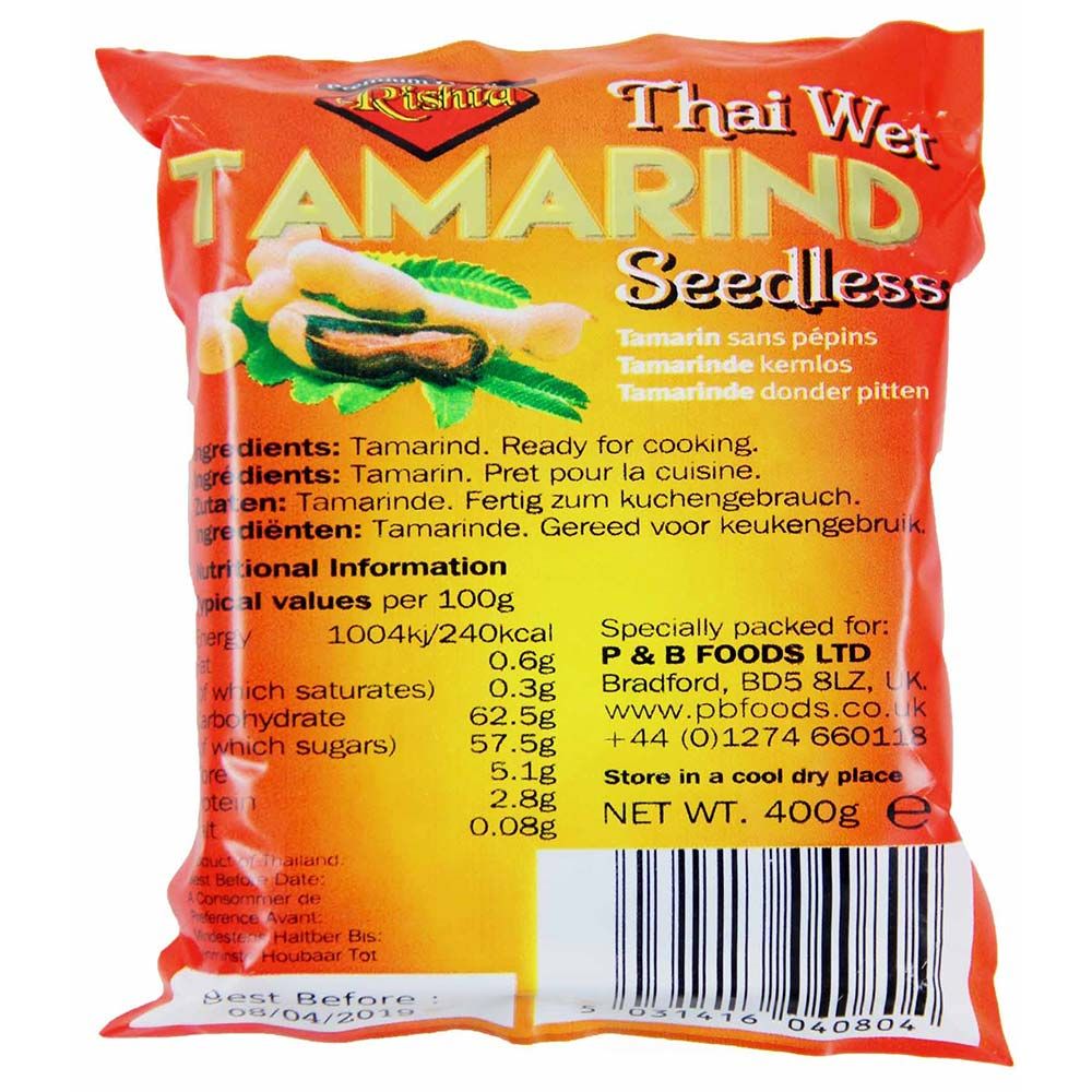 Rishta Wet Tamarind Seedless 400g - DesiMe