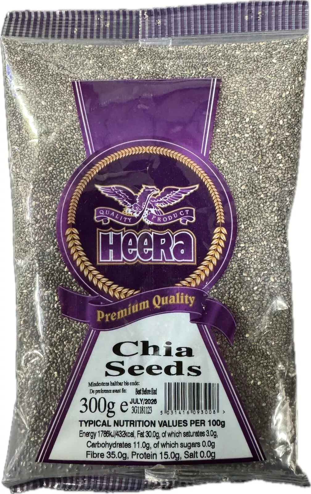 Heera Chia Seeds 300g - DesiMe