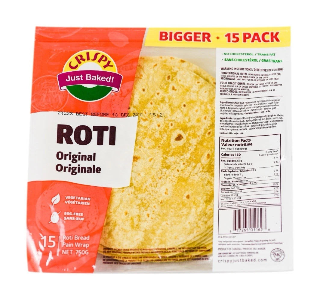 Crispy Roti Original 15 Pack