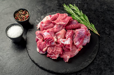 Halal Lamb Leg Diced With Bone